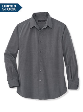 A.Mark Studio™ Men's Long-Sleeve End-On-End Dress Shirt