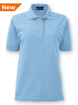 Women's Short-Sleeve Cotton Polo