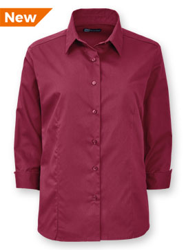 Women's Long-Sleeve Twill Shirt