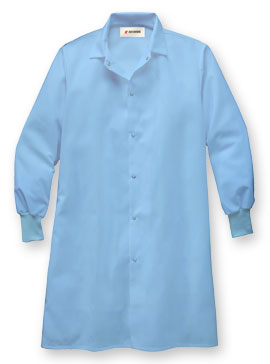 Vestis™ Knit-Cuff Poplin Lab Coat