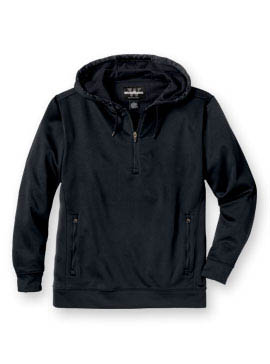 WearGuard® Lightweight Performance Fleece 1/4-Zip Hooded Pullover