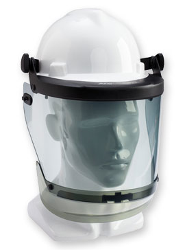 FR PureView™ Face Shield With Hard Hat