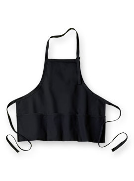 WearGuard® Three-Pocket Bib Apron