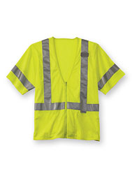 Class 3 High-Visibility Short-Sleeve Vest