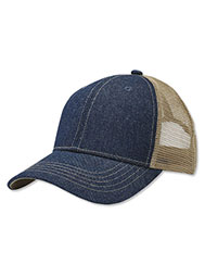 Denim Mesh-Back Cap