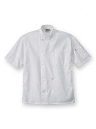 Short-Sleeve Performance Chef Coat