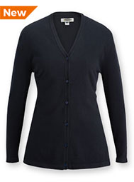 Women's V-Neck Shirttail Cardigan