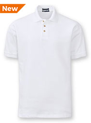 Men's Short-Sleeve Cotton Polo