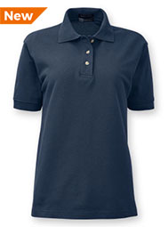 Women's Short-Sleeve Cotton Polo