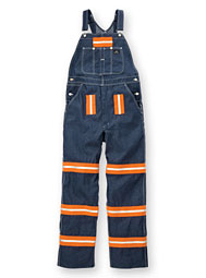 Vestis™ Bib Overall with Orange Tape