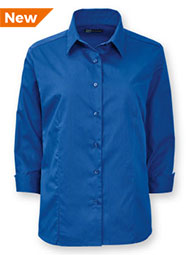 Women's Long-Sleeve Twill Shirt