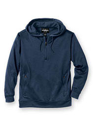 WearGuard® Lightweight Performance Fleece 1/4-Zip Hooded Pullover