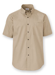 WearGuard® Short-Sleeve Fine Line Blended Twill Shirt