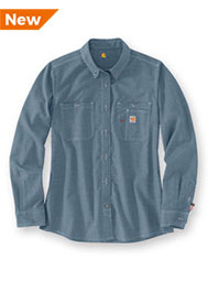 Carhartt®  FR Force Women's Relaxed Fit Long-Sleeve Shirt