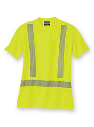 High Visibility Class 2 Short-Sleeve T-Shirt, No Pocket