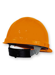 Ratcheting Rain Brim Hard Hat